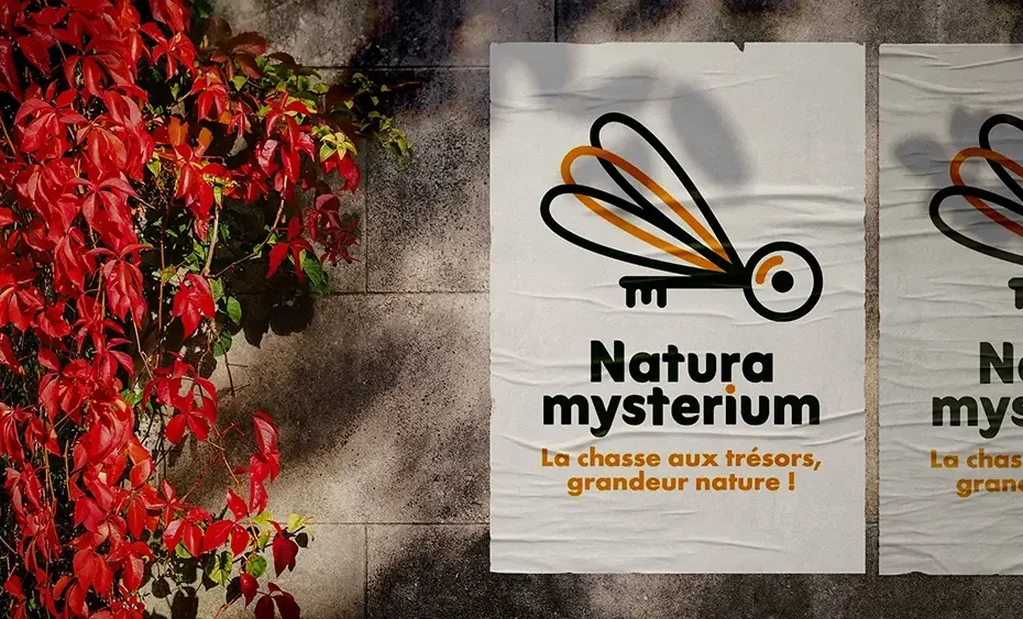 Poster avec logo Natura mysterium