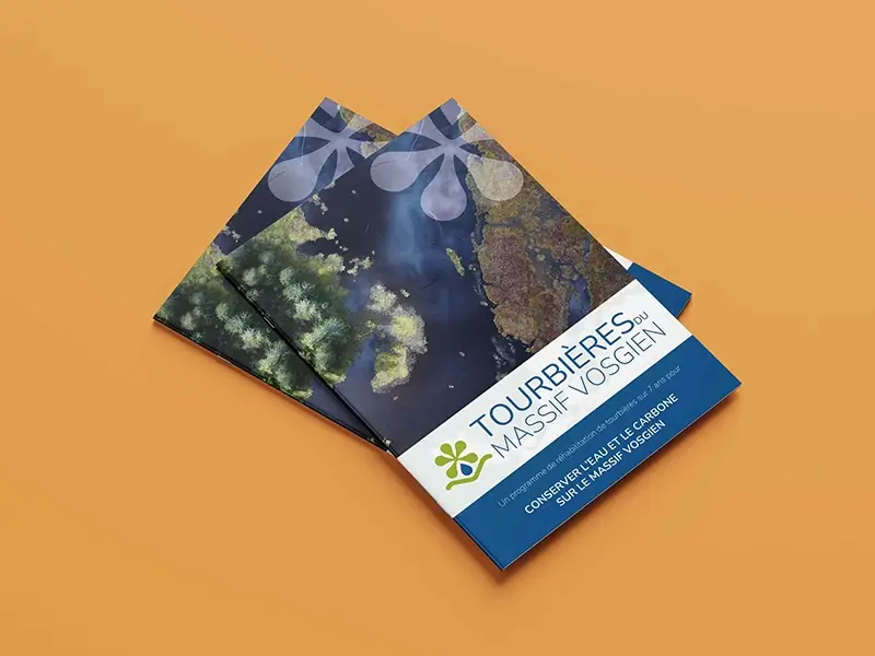 Couverture du flyer tourbières vosgiennes